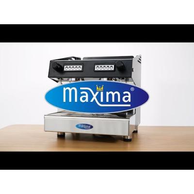 Maxima Espresso Kávovar - 2 Písty - Kompaktní - 360 Šálků za Hodinu |  09100001